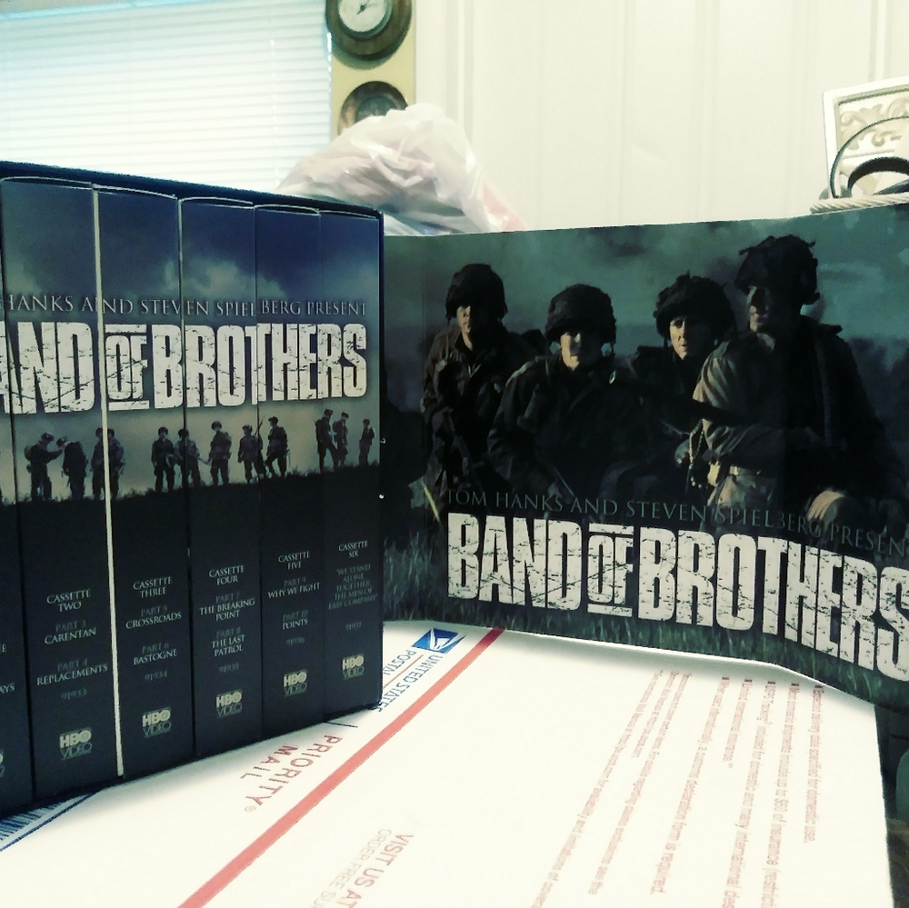 🎁BAND OF BROTHERS, ORIGINAL CASE,VHS. - Picture 4 of 8
